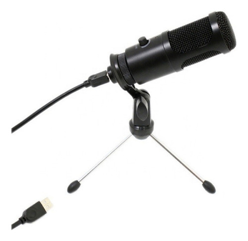 Microfono Usb Cardioide Condenser Karaoke Estudio Usb-820