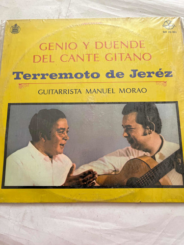 Genio Y Duende Del Cante Gitano Manuel Morao Lp
