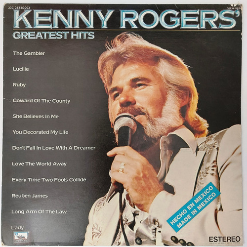 Kenny Rogers - Greatest Hits  Lp