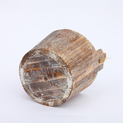Maceta De Madera Para Flores, Resistente, Compacta, Tipo