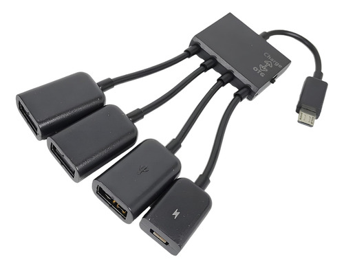 Cable Multiotg Microusb Smartphone-tablet 1pc-3p Usb (hub)