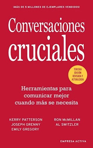 Libro Conversaciones Cruciales -tercera Edicion Revisada De 