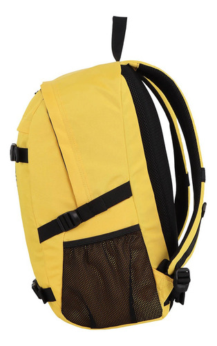 Mochila Nat Geo N22080, Slot Canyon 25 L, 100% Poliéster Reciclado Color Amarillo Diseño De La Tela Lisa