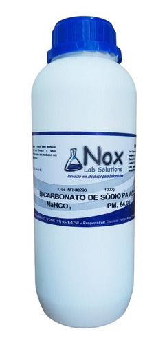 Bicarbonato De Sodio Pa - 1kg + Cloreto De Magnésio Pa2x500g