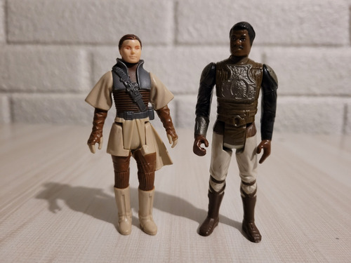 Star Wars Vintage, Pack 10 De 2 Figuras: Leia Boushh Y Lando