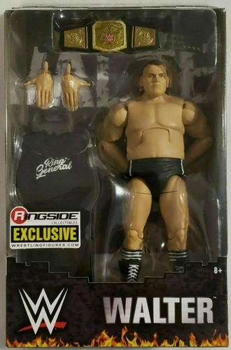 Imagen 1 de 7 de Figura Walter Wwe Elite Ringside Exclusive Mattel Lucha Libr