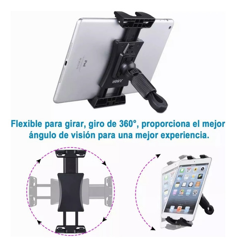 Soporte De iPad Tablet Para Spinning, Soporte Porta Celular