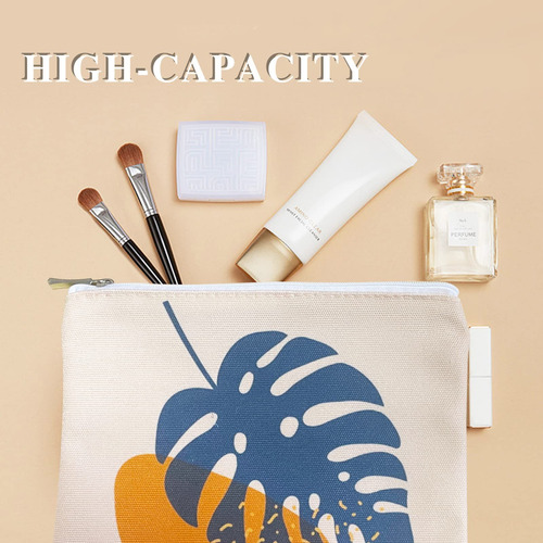 Eyndyn Bolsa De Maquillaje A Cuadros, Bolsa De Maquillaje A