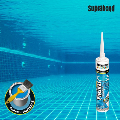 Imagen 6 de 10 de 12 Selladores Suprabond Piscinas - Grietas Y Fisuras - Caja