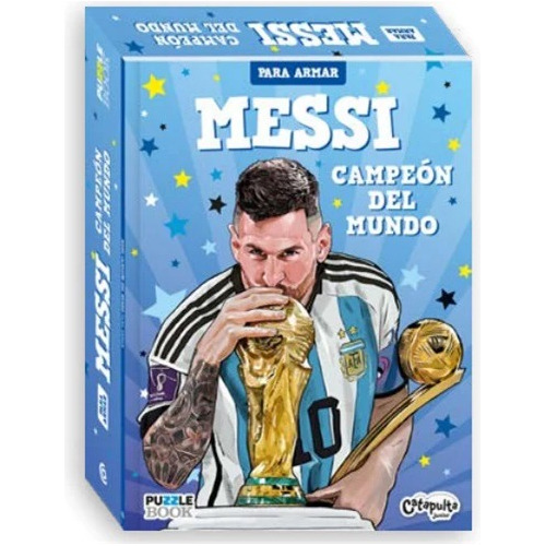 Messi Campeon Del Mundo - Para Armar - Puzzle Book