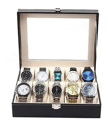 Organizador Para 12 Relojes Joyas