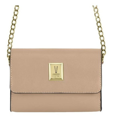 Bolsa Vizzano Feminina Transversal 100323 Cor Nude