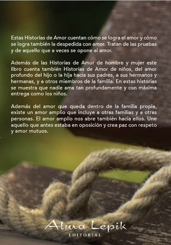 Imagen 2 de 2 de Bert Hellinger - Historias De Amor - Editorial Alma Lepik