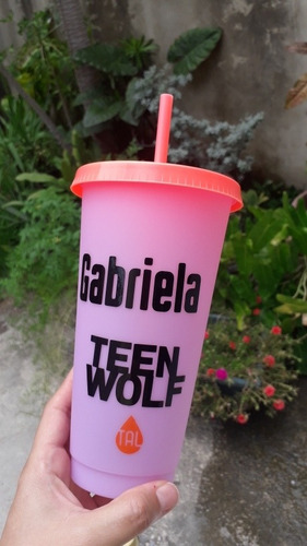 Vaso Que Cambia De Color Con Calor Y Frío Personalizado R8 