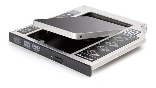 Caddy Segundo Disco Notebook Hdd Sata Ssd Universal 12.7mm