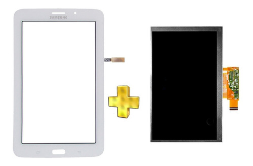Kit Touch E Display Tela Samsung Galaxy Tab 3 V T116 Branco