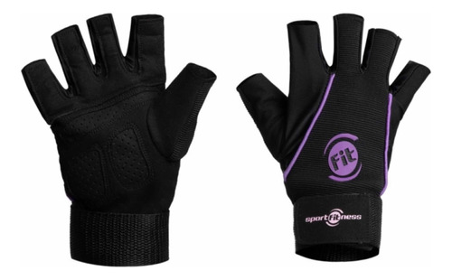 Guantes Para  Entrenar Con Muñequera Sport Fitness Talla M