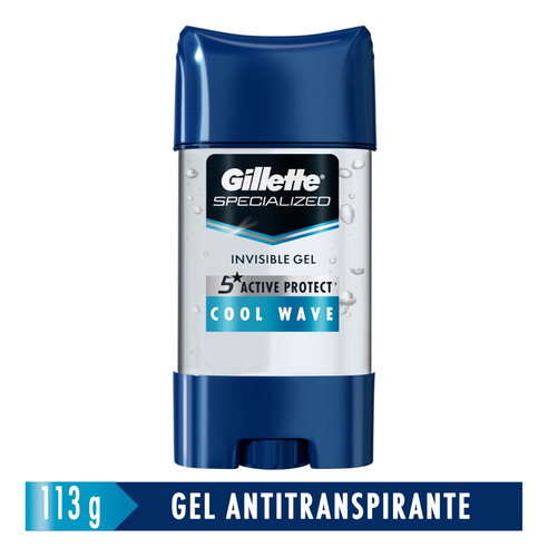 Antitranspirante Gillette Gel Cool Wave 113 G Fragrância Scentxtend