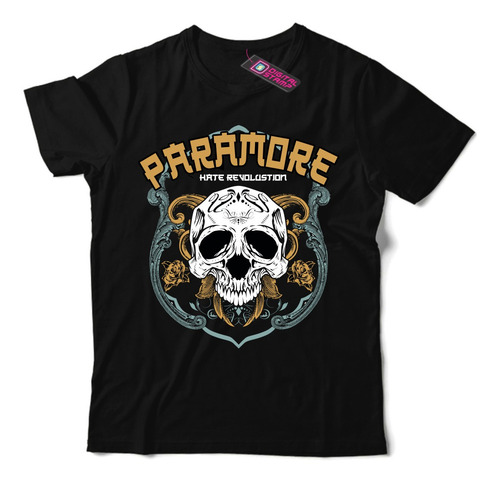 Remera Paramore Hate Revolution Mu 18 Dtg Premium