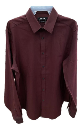 Camisa Dkny Mahogany Para Hombre