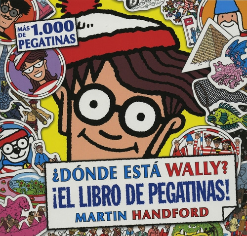 Donde Esta Wally?-libro De Pegatinas