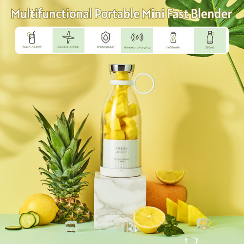 Licuadora Portátil Blend Jet 2, Mini Vaso Exprimidor Rápido