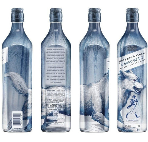 Imagen 2 de 7 de Whisky Johnnie Walker A Song Of Ice 700ml Game Of Thrones