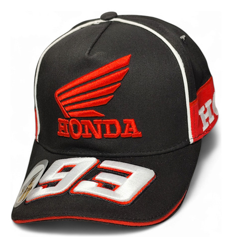 Gorras De Motos Y Autos Modelos Varios /gorra Honda Negra Adulto
