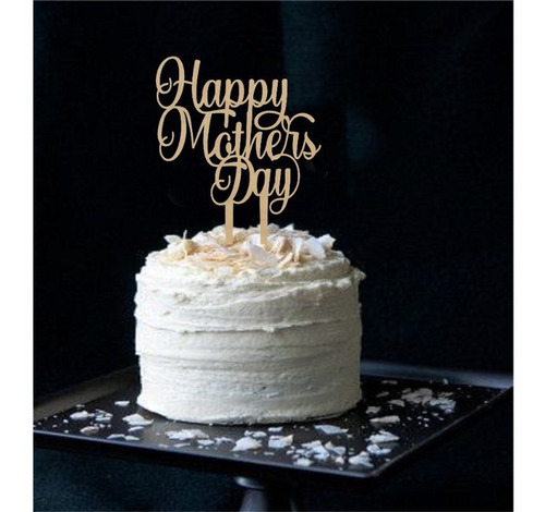 Imagen 4 de 10 de Letrero Para Pastel Mama Te Amo Topper Cake Art943