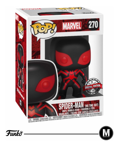 Funko Pop Marvel Big Time Spiderman Walgreens Exclusive