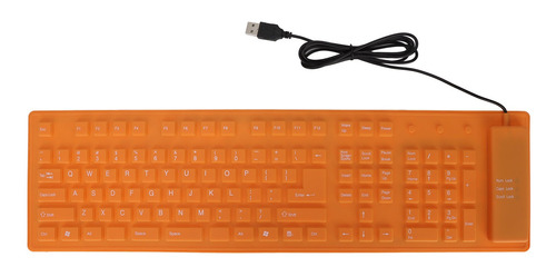 Teclado Enrollable De Silicona Plegable, 108 Teclas De Silic