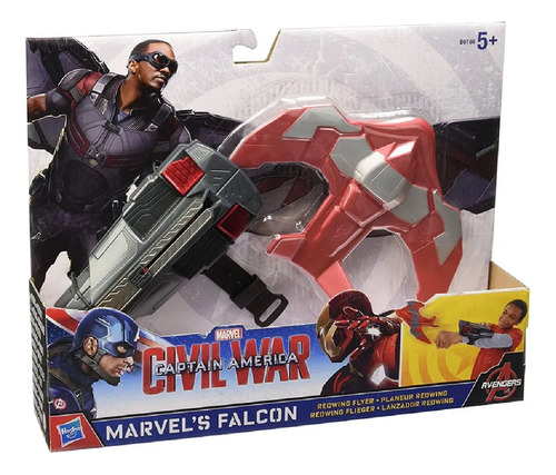 Brinquedo Marvel Civil War Falcon Redwing Flyer Hasbro