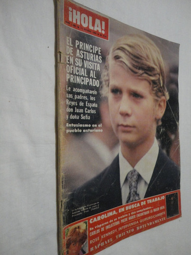 Revista Hola - Octubre 1980- El Príncipe De Asturias 