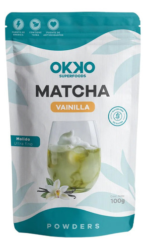 Matcha Okko Sabor Vainilla 100g