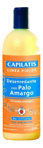 Acondicionador Capilatis Con Palo Amargo Linea Piojos 500 Ml