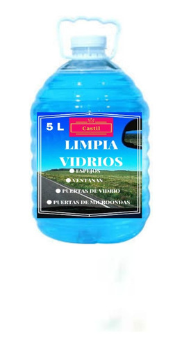 Limpia Vidrios Alta Espuma 5 Litros 