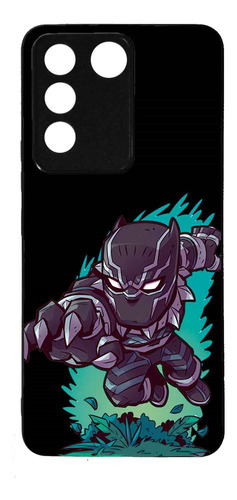 Funda Protector Case Para Vivo V25e Black Panther