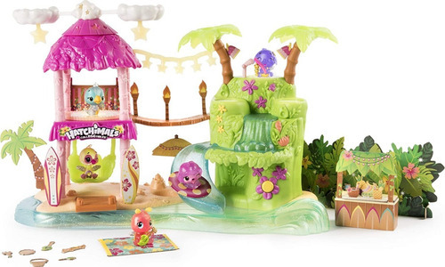 Hatchimals Colleggtibles Tropical Party Playset Con Luces, S