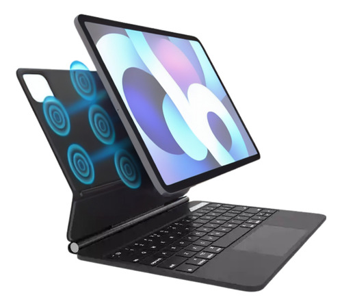 Funda Para iPad Pro 12.9 Con Teclado Bluetooth Case