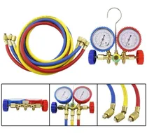 Comprar Kit De Hvac R12 R22 R502 Diagnóstico Manómetros Mangueras Ca