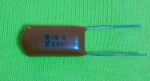 Condensador Capacitor Poliéster 18 N 63 V [266] (2$)