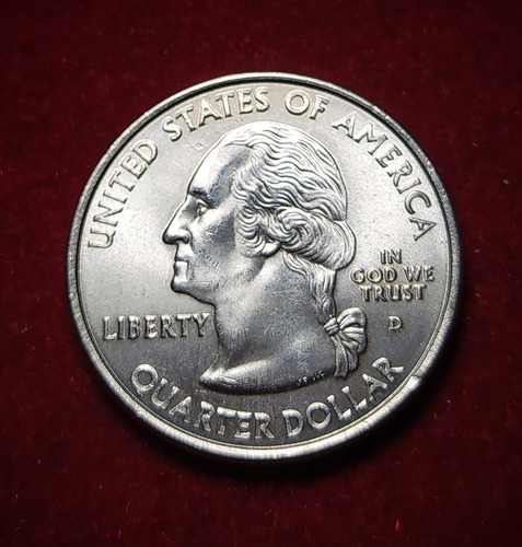 Moneda Cuarto De Dolar Estados Unidos Louisiana 2002 Denver (Usado)