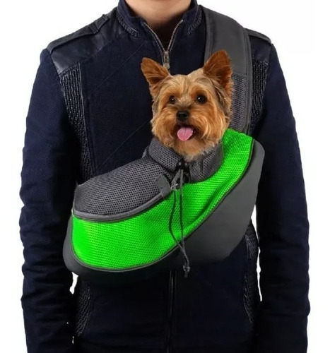 Imagen 3 de 9 de Bolso Mochila Transportadora Morral Perro Gato Cobayo Conej
