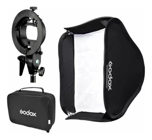 Sóftbox De Luz Godox Con Soporte Bowens Tipo S 50x50