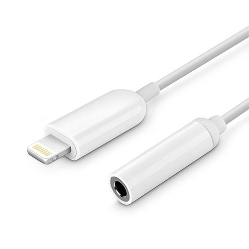 Cable Adaptador iPhone Lightning Jack Auriculares Bluetooth 