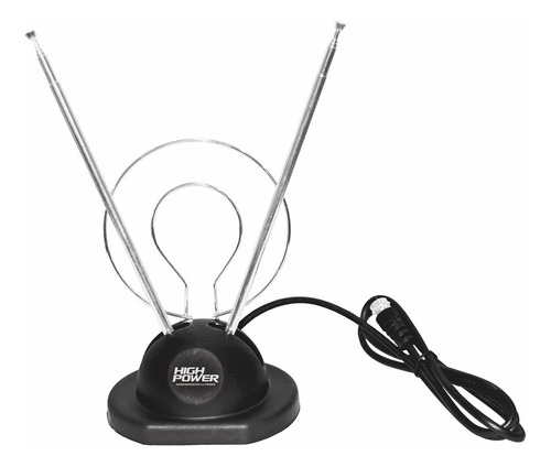 Antena Tv Base De Conejo Coaxial Ant-80