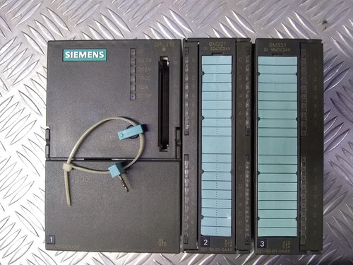 Plc Siemens Simatic S7-300 Cpu 313 Con Dos Modulos