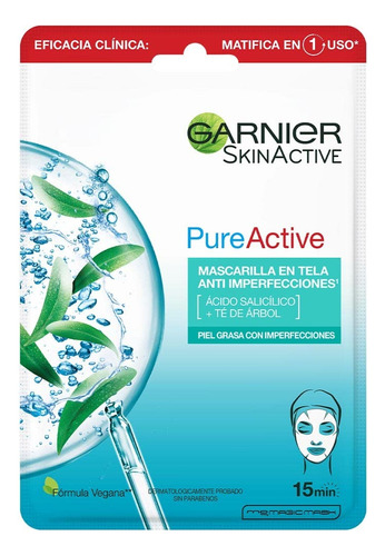 Garnier Anti-imperfection Mask Mex 1 Unidad