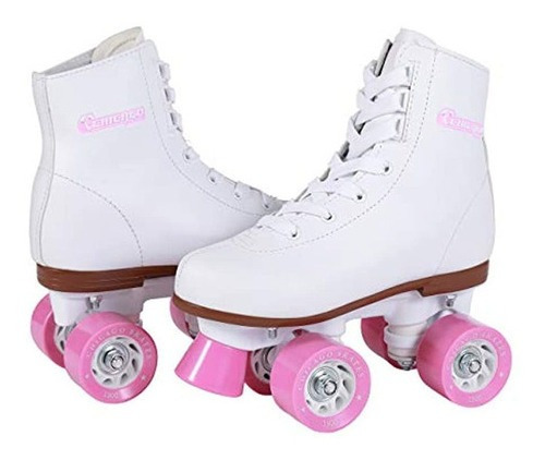 Chicago Girls Classic Roller Skates  White Rink Skates