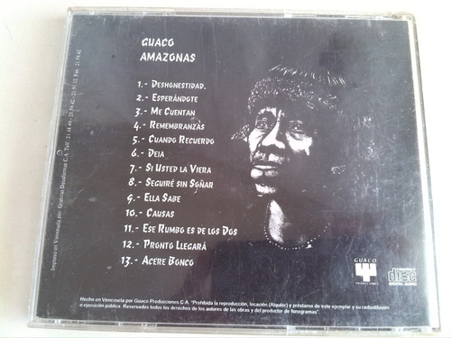 Cd Guaco Varos Original